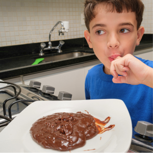 brigadeiro com leite condensado caseiro